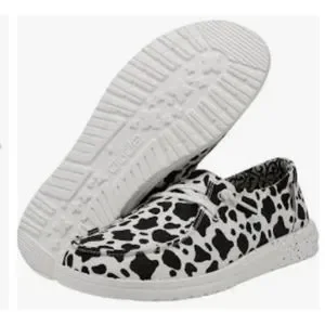 Hey Dude Shoes Hey Dude Wendy Cow Print Poshmark